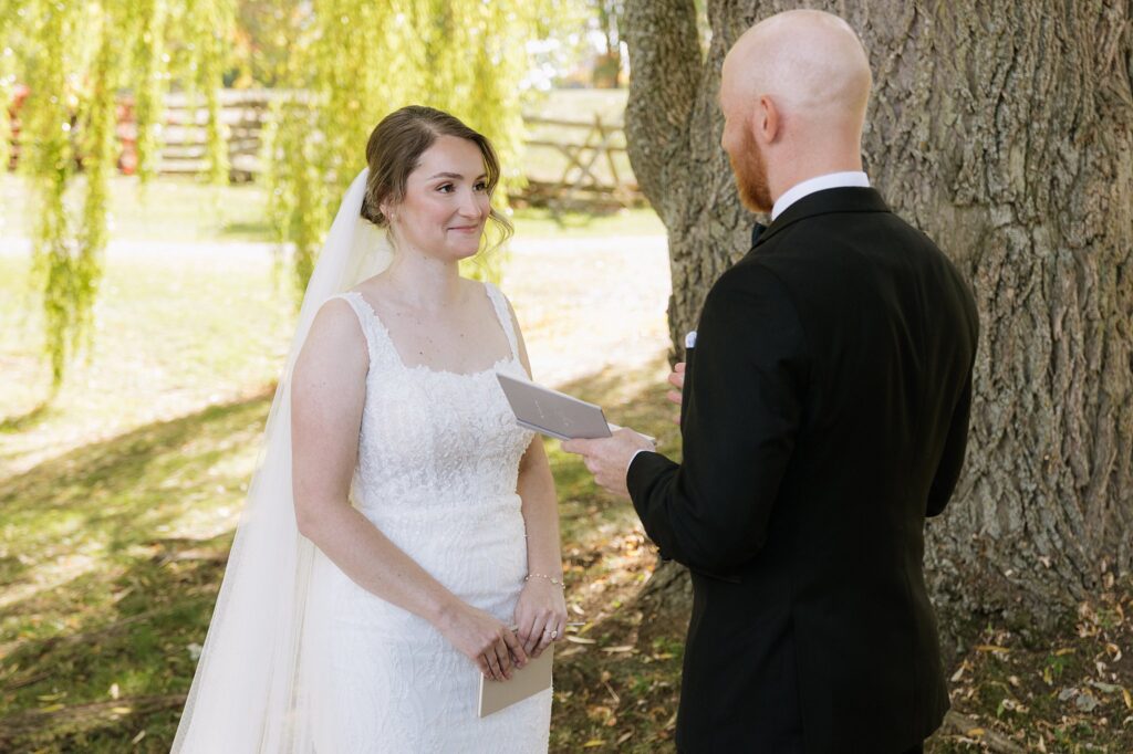 Authentic Autumn Wedding at Evermore in Ottawa