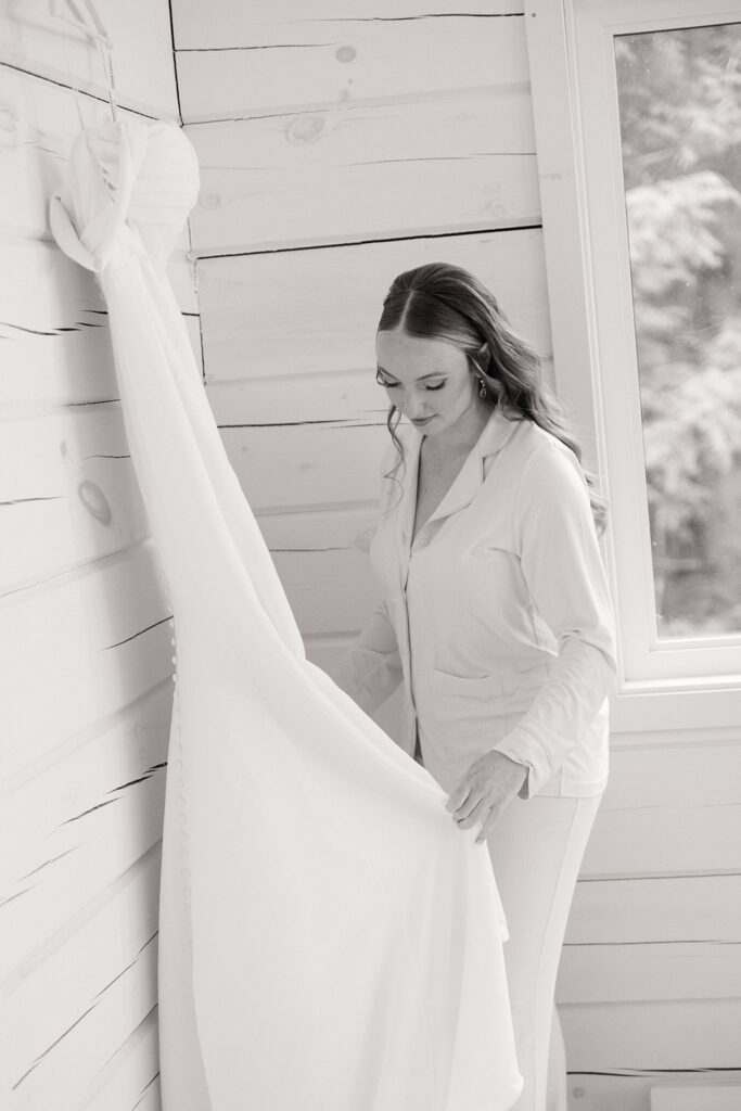 Thursday Wedding at Le Belvédère in Wakefield