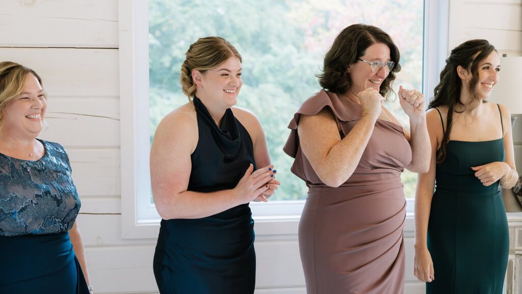 Thursday Wedding at Le Belvédère in Wakefield