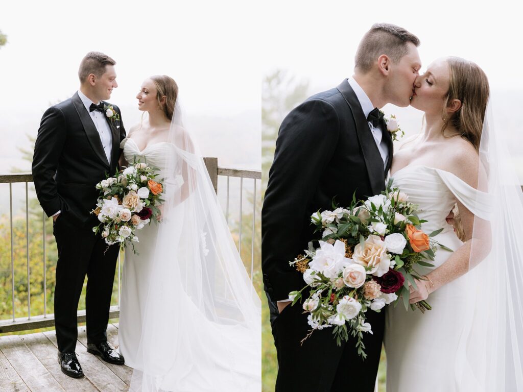 Thursday Wedding at Le Belvédère in Wakefield