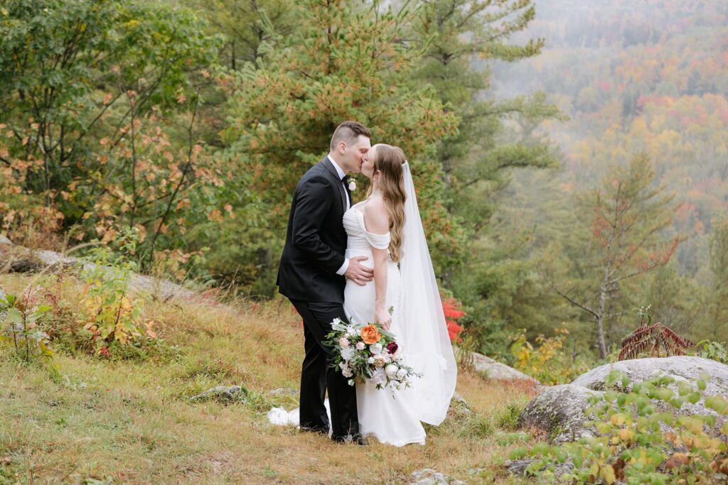 Thursday Wedding at Le Belvédère in Wakefield