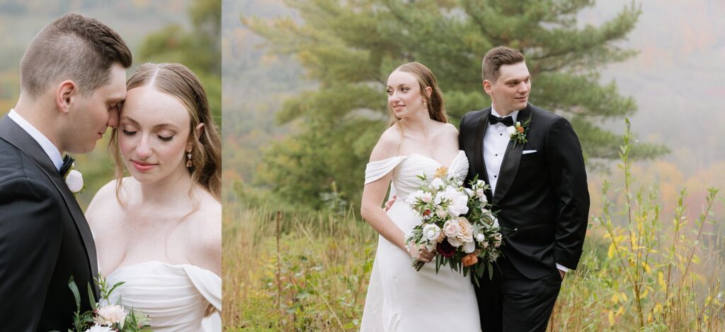 Thursday Wedding at Le Belvédère in Wakefield