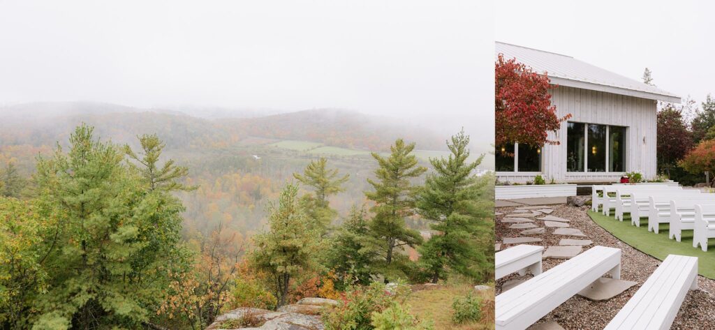 Thursday Wedding at Le Belvédère in Wakefield