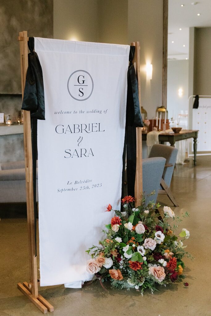 Thursday Wedding at Le Belvédère in Wakefield