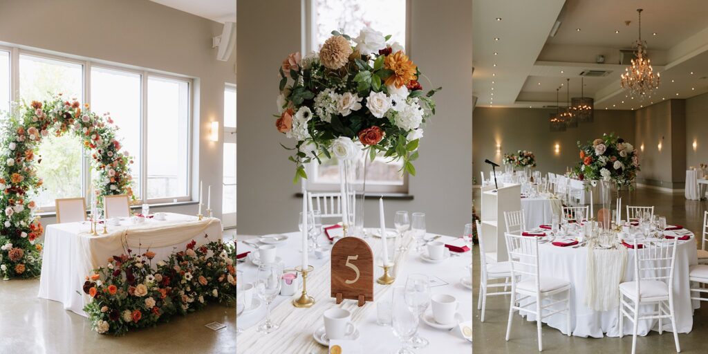 Thursday Wedding at Le Belvédère in Wakefield