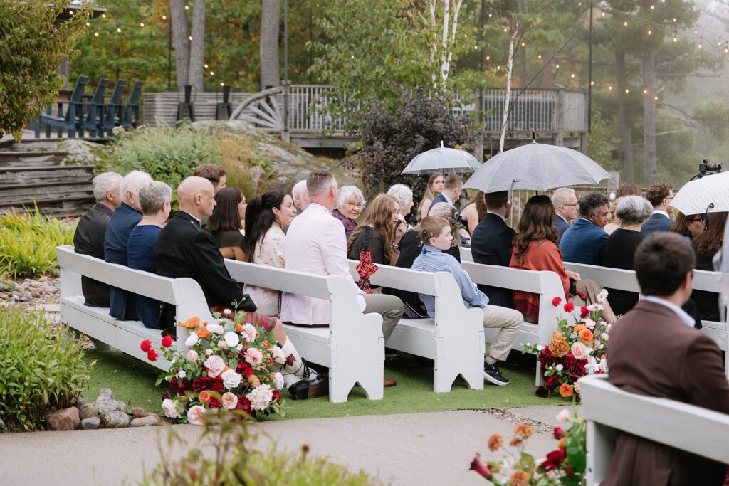 Thursday Wedding at Le Belvédère in Wakefield