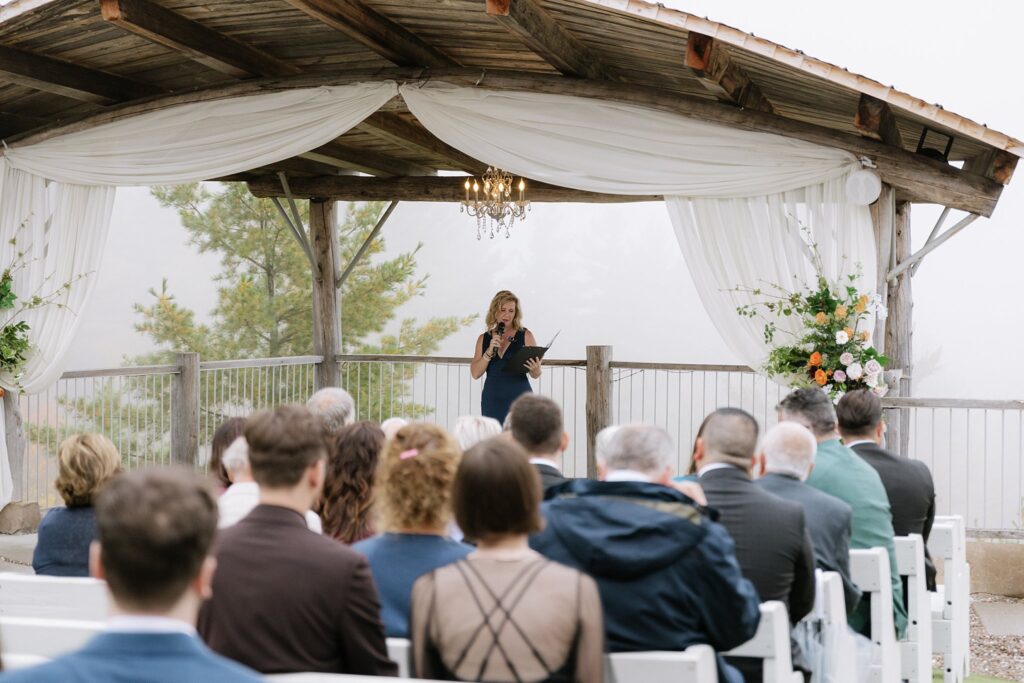 Thursday Wedding at Le Belvédère in Wakefield