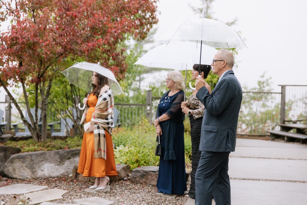 Thursday Wedding at Le Belvédère in Wakefield