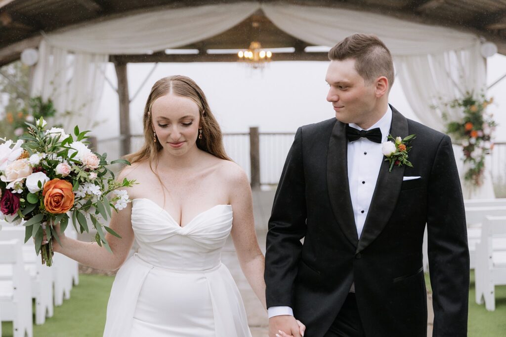 Thursday Wedding at Le Belvédère in Wakefield