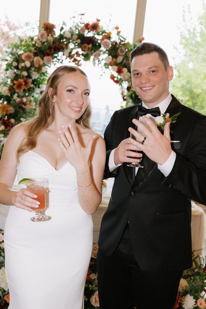 Thursday Wedding at Le Belvédère in Wakefield