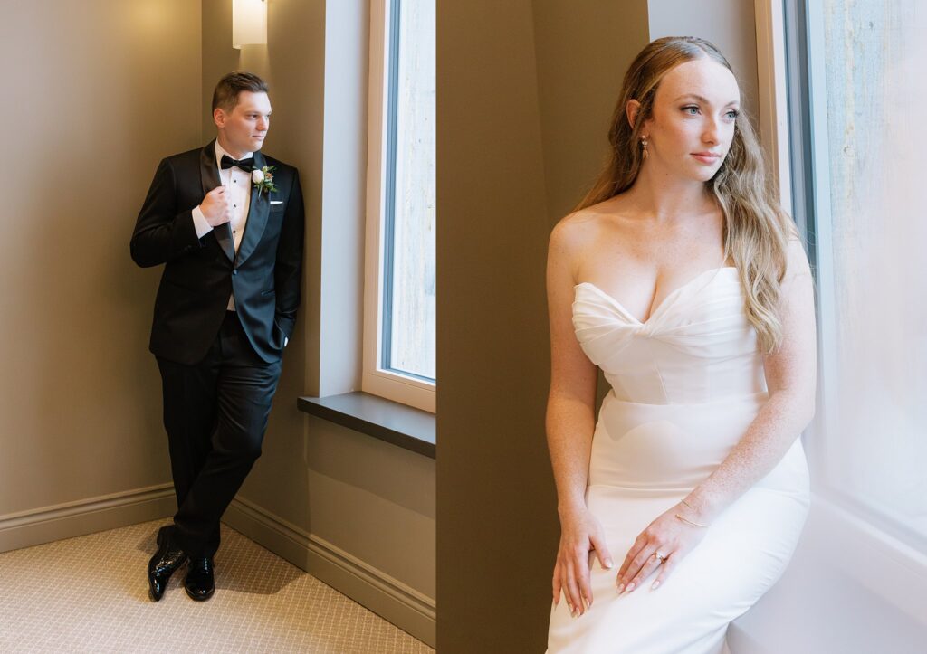 Thursday Wedding at Le Belvédère in Wakefield