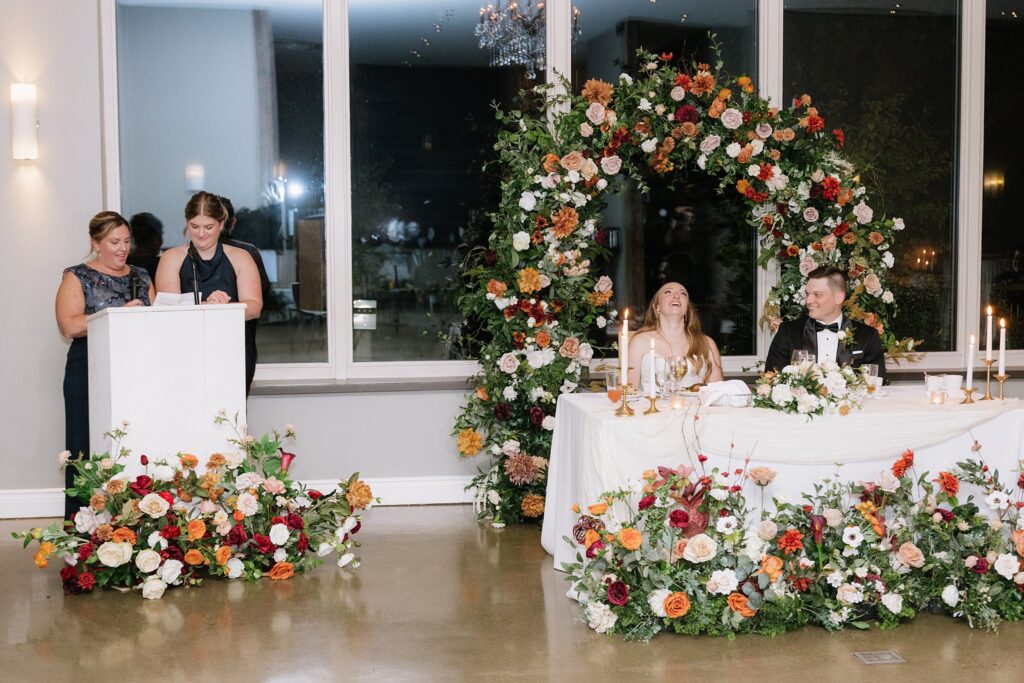 Thursday Wedding at Le Belvédère in Wakefield