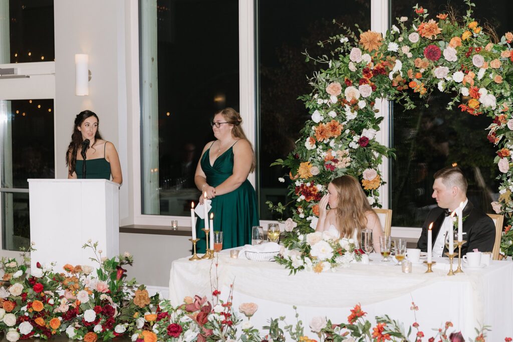 Thursday Wedding at Le Belvédère in Wakefield