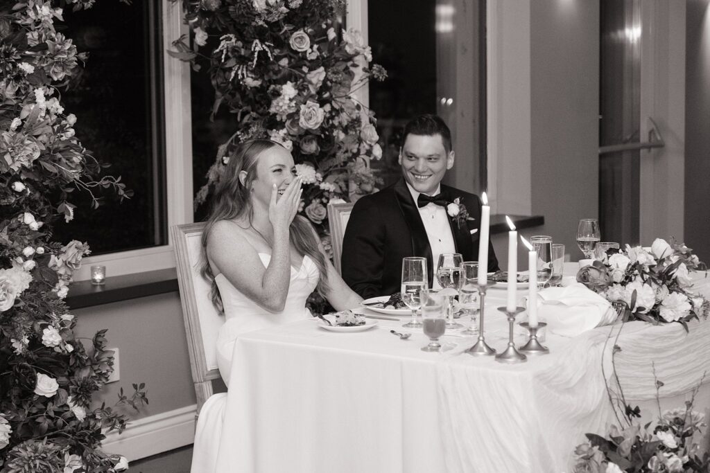 Thursday Wedding at Le Belvédère in Wakefield